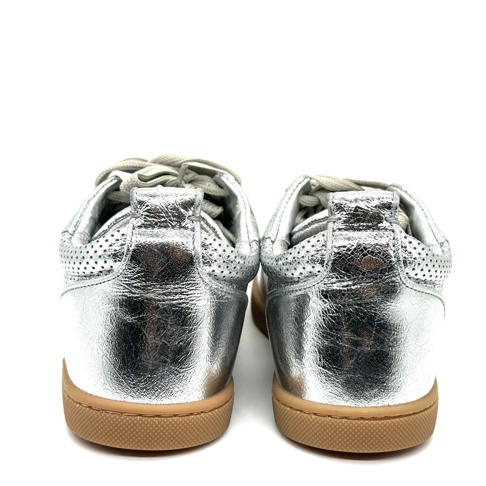 Christian Louboutin TUTTI RUI Donna Perforated Leather Sneakers Flat Shoes - Picture 11 of 16